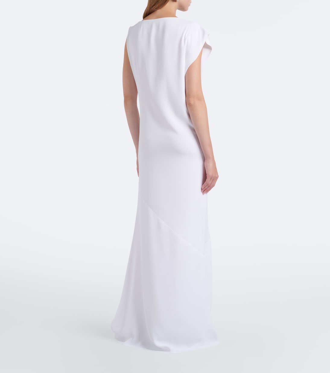 Jacquemus - Drapée jersey maxi dress