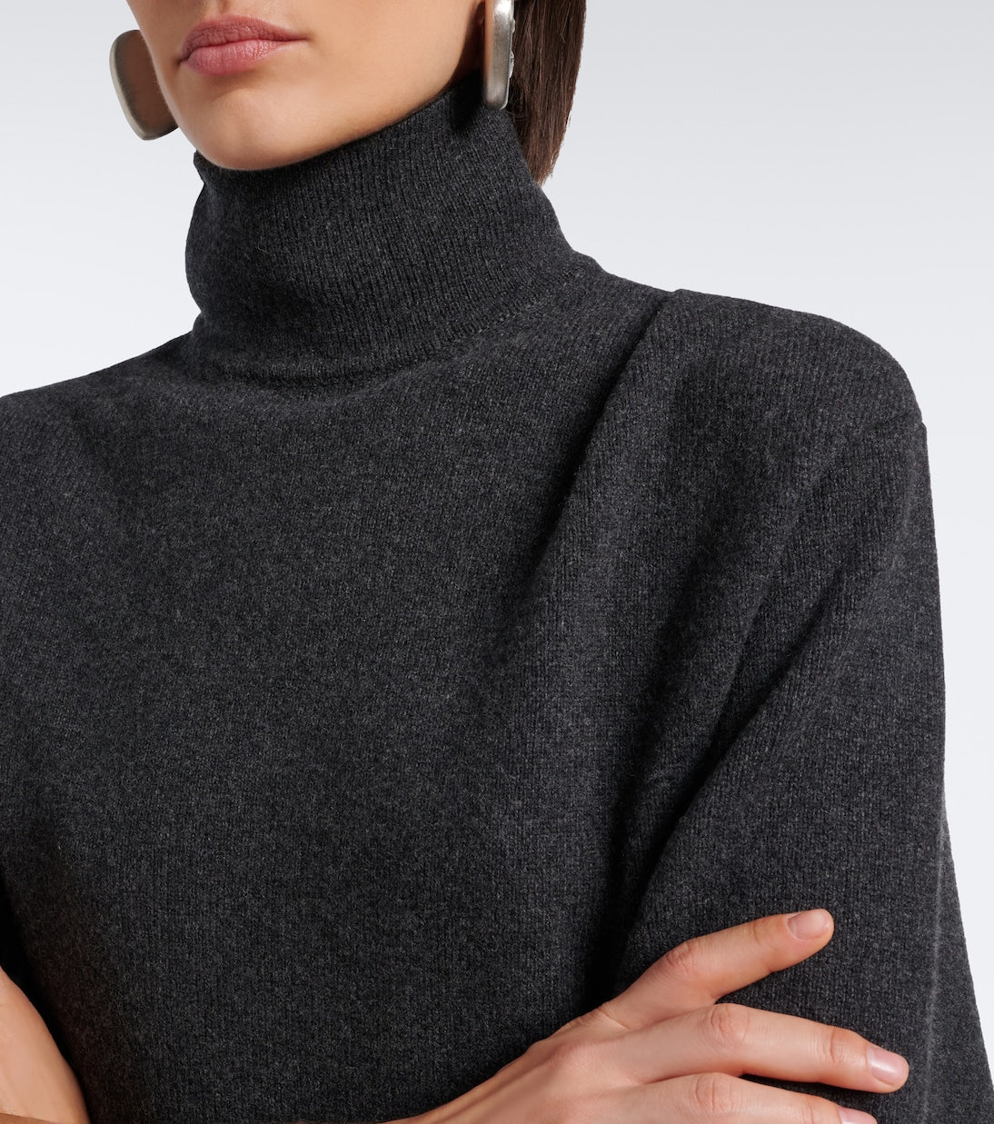 Jacquemus - Fiocco wool and cashmere turtleneck sweater