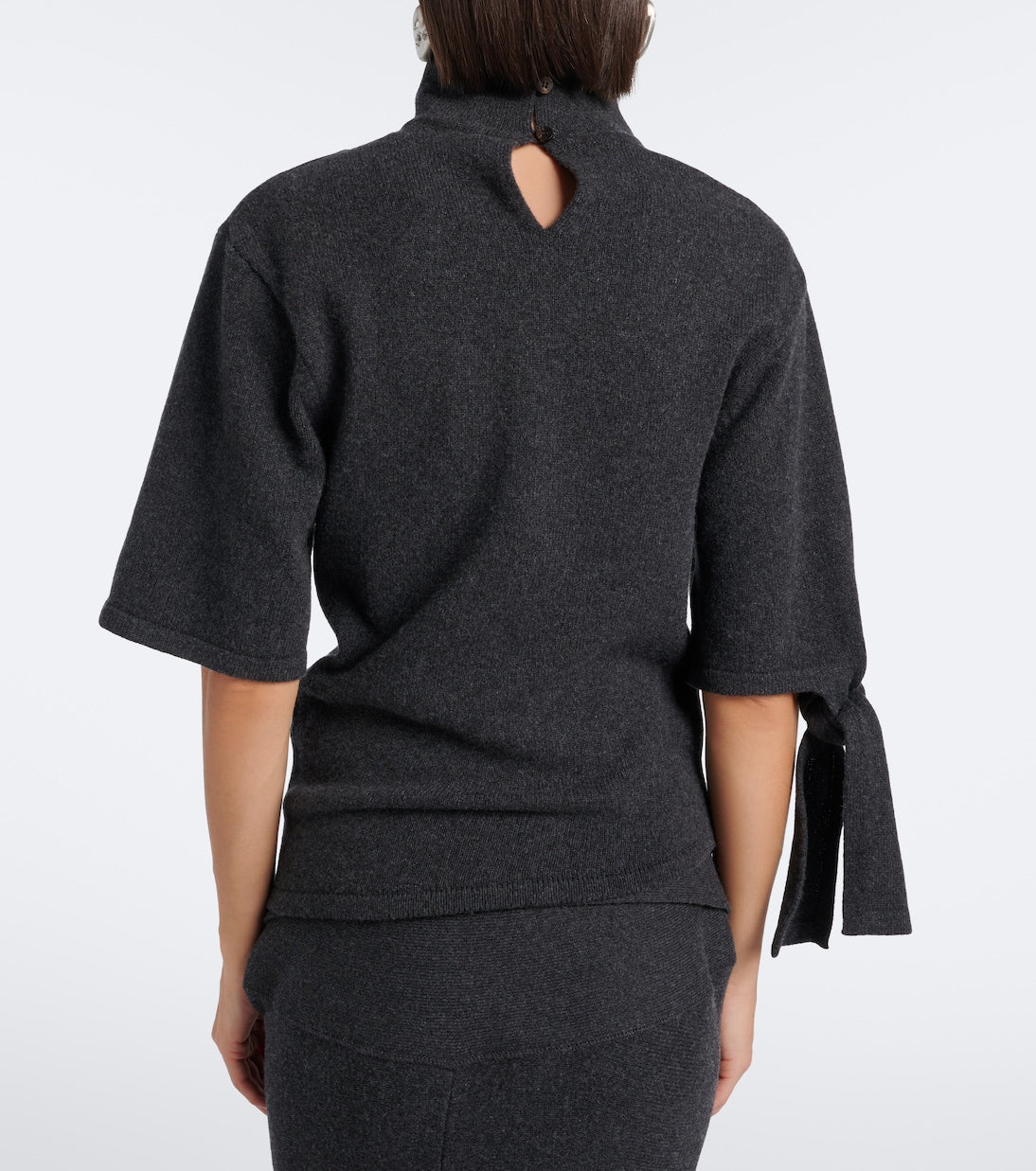 Jacquemus - Fiocco wool and cashmere turtleneck sweater