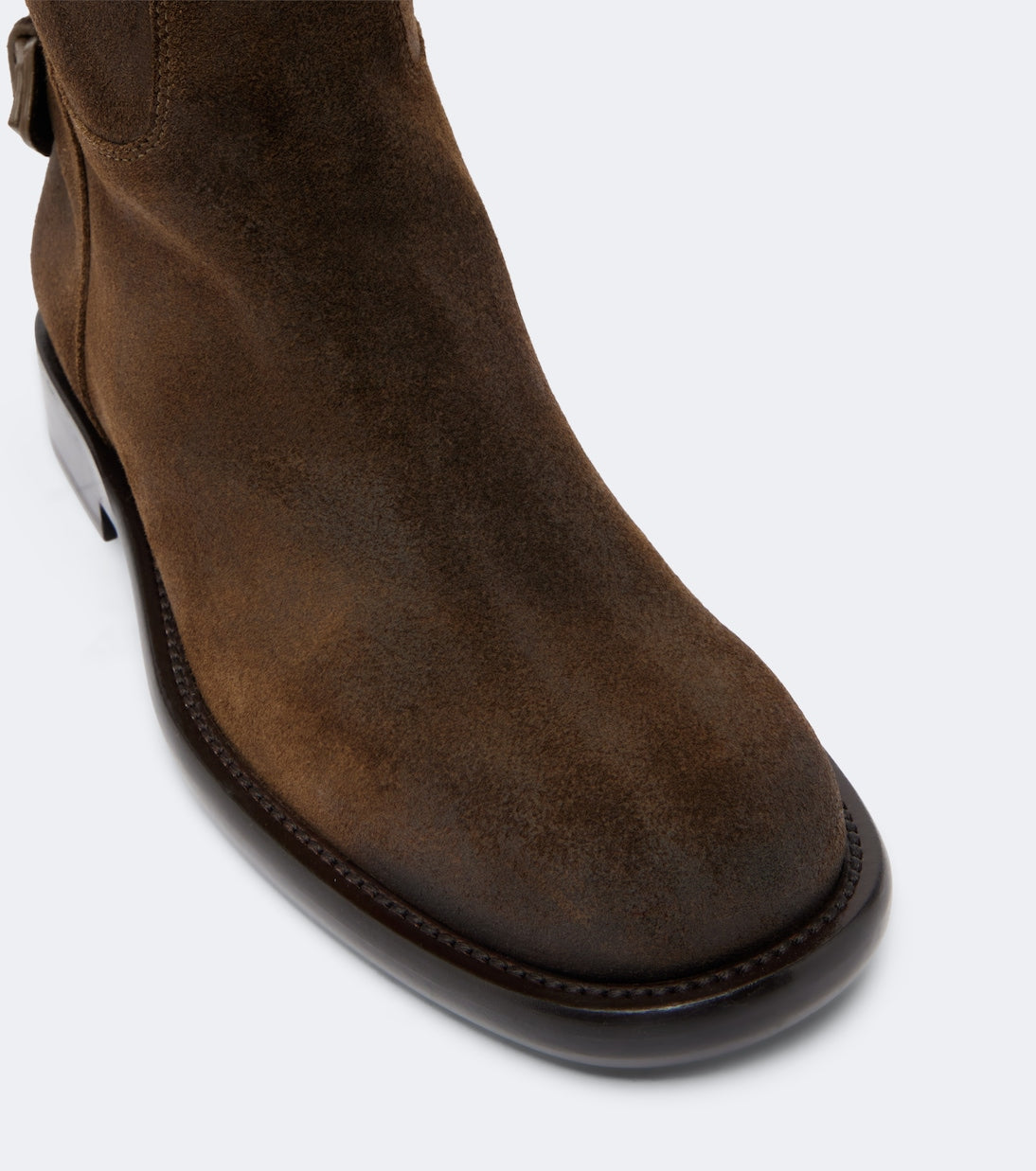 Burberry - Cavalier suede knee-high boots