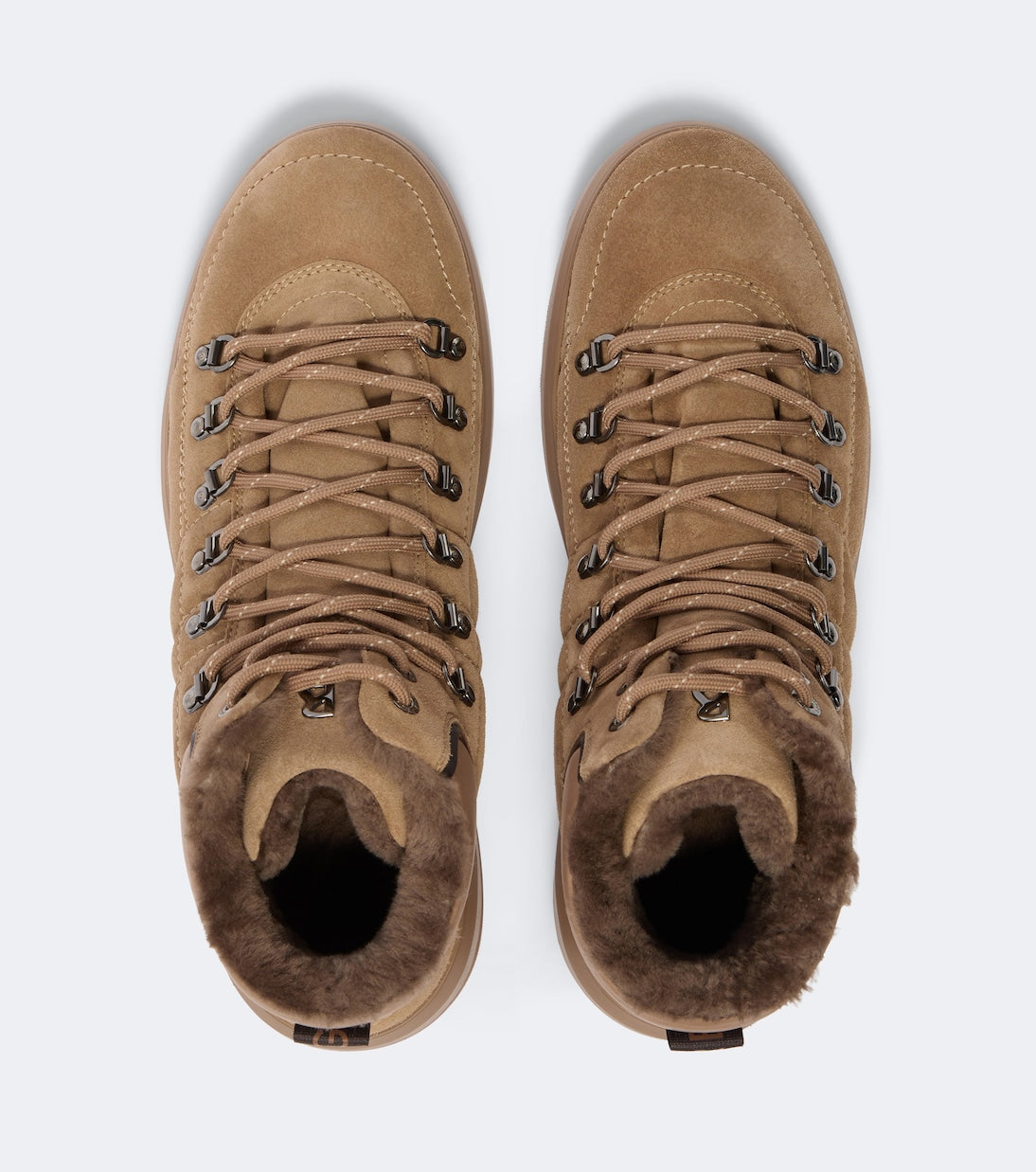 Bogner - Antwerp shearling-lined suede lace-up boots