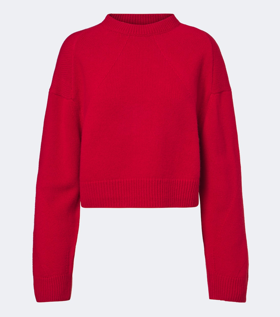 Fforme - Marcela cropped wool and cashmere sweater
