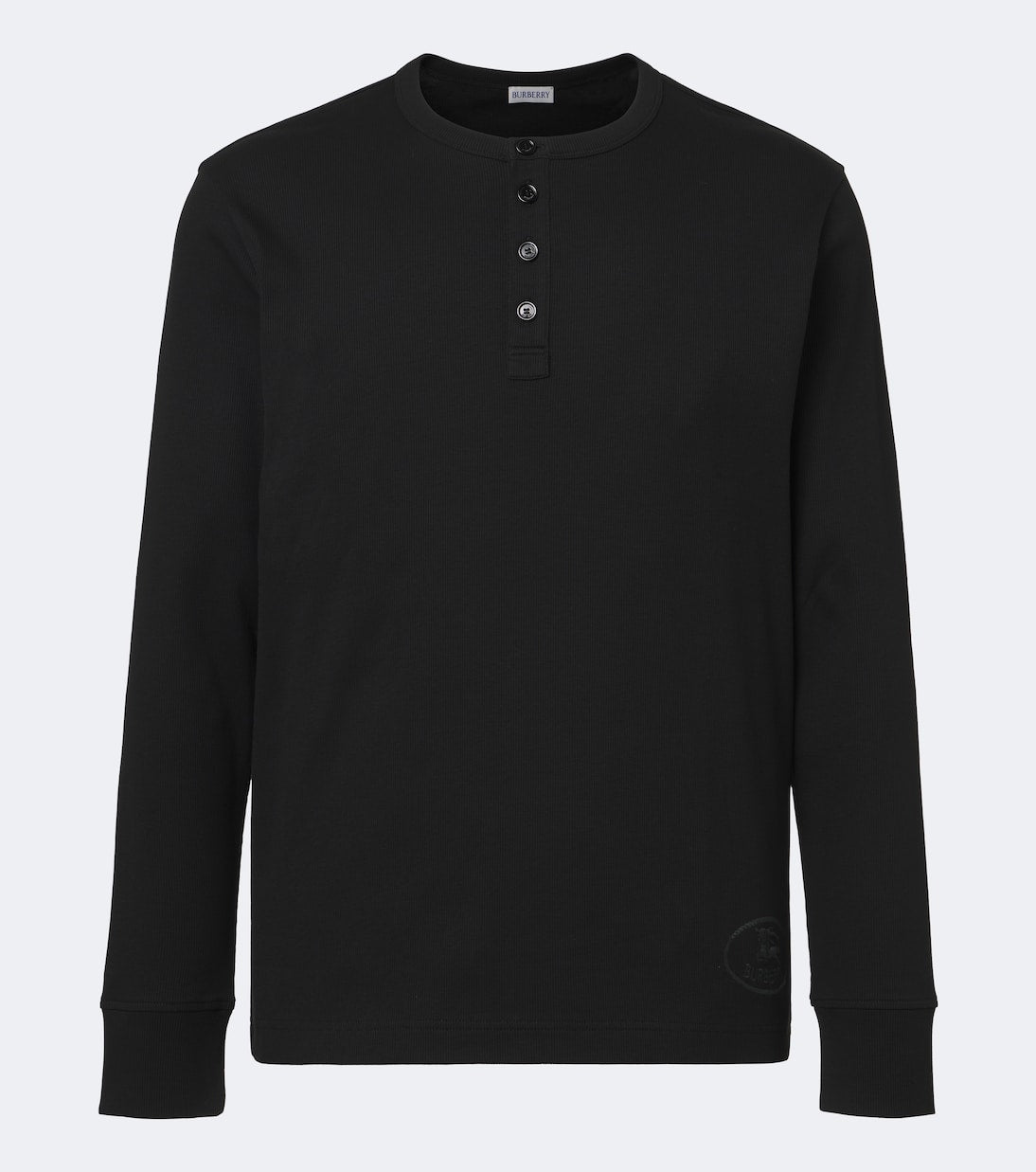 Burberry - Cotton Henley shirt