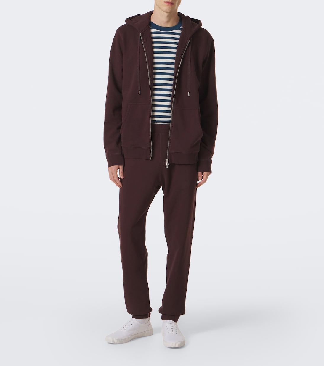 Sunspel - Loopback cotton hoodie