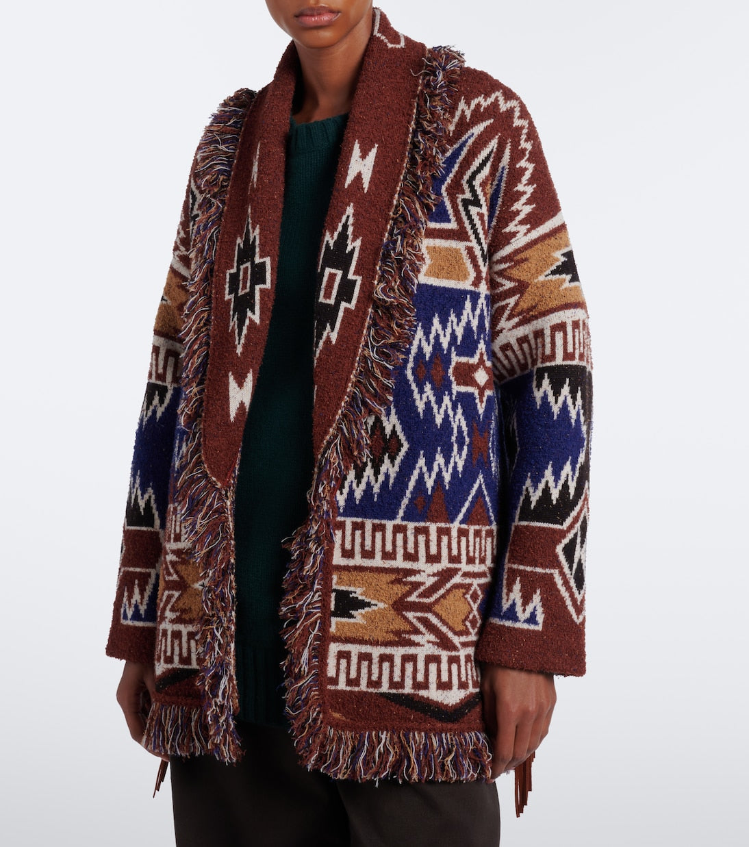 Alanui - Amazing Journey wool-blend cardigan