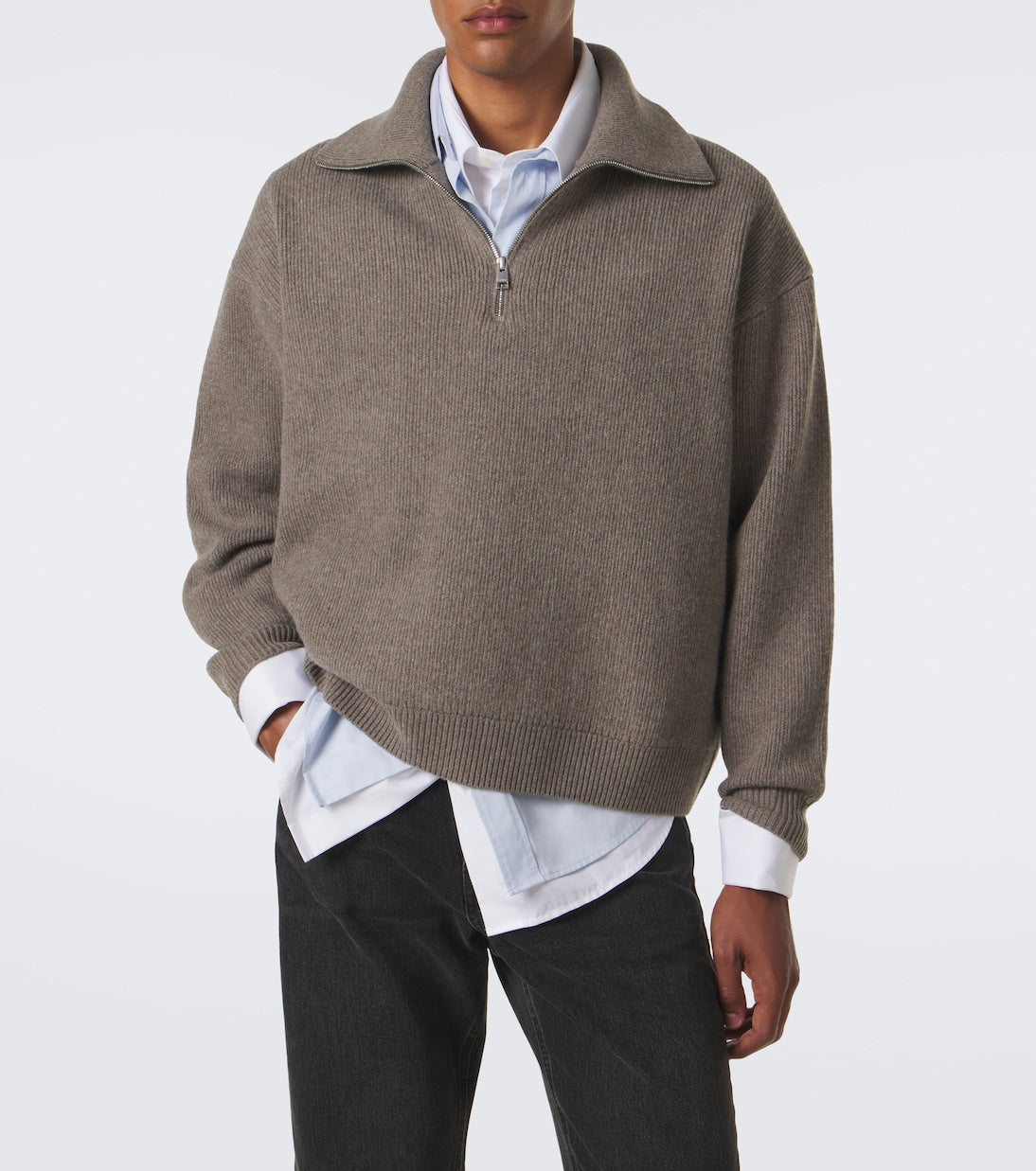 Frame - Wool polo sweater