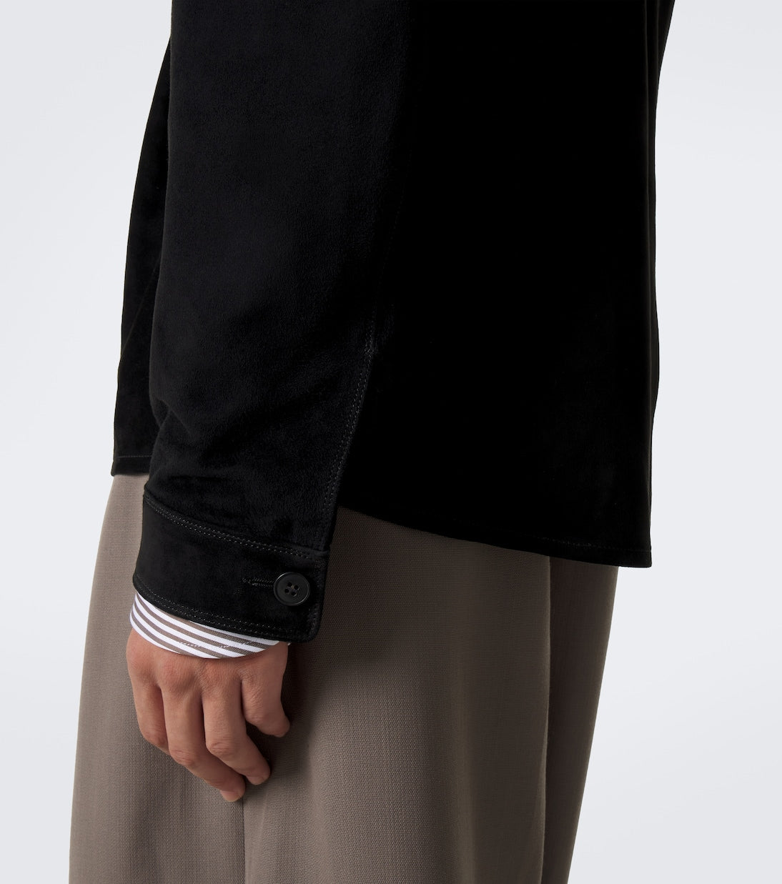 Sunspel - Suede overshirt