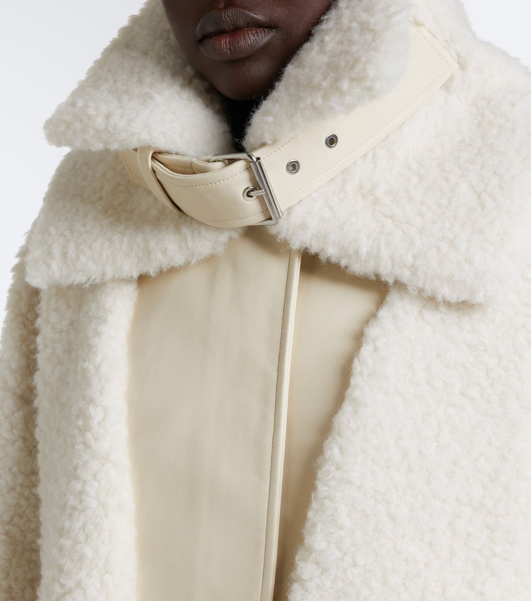 Sportmax - Teddy-trimmed jacket