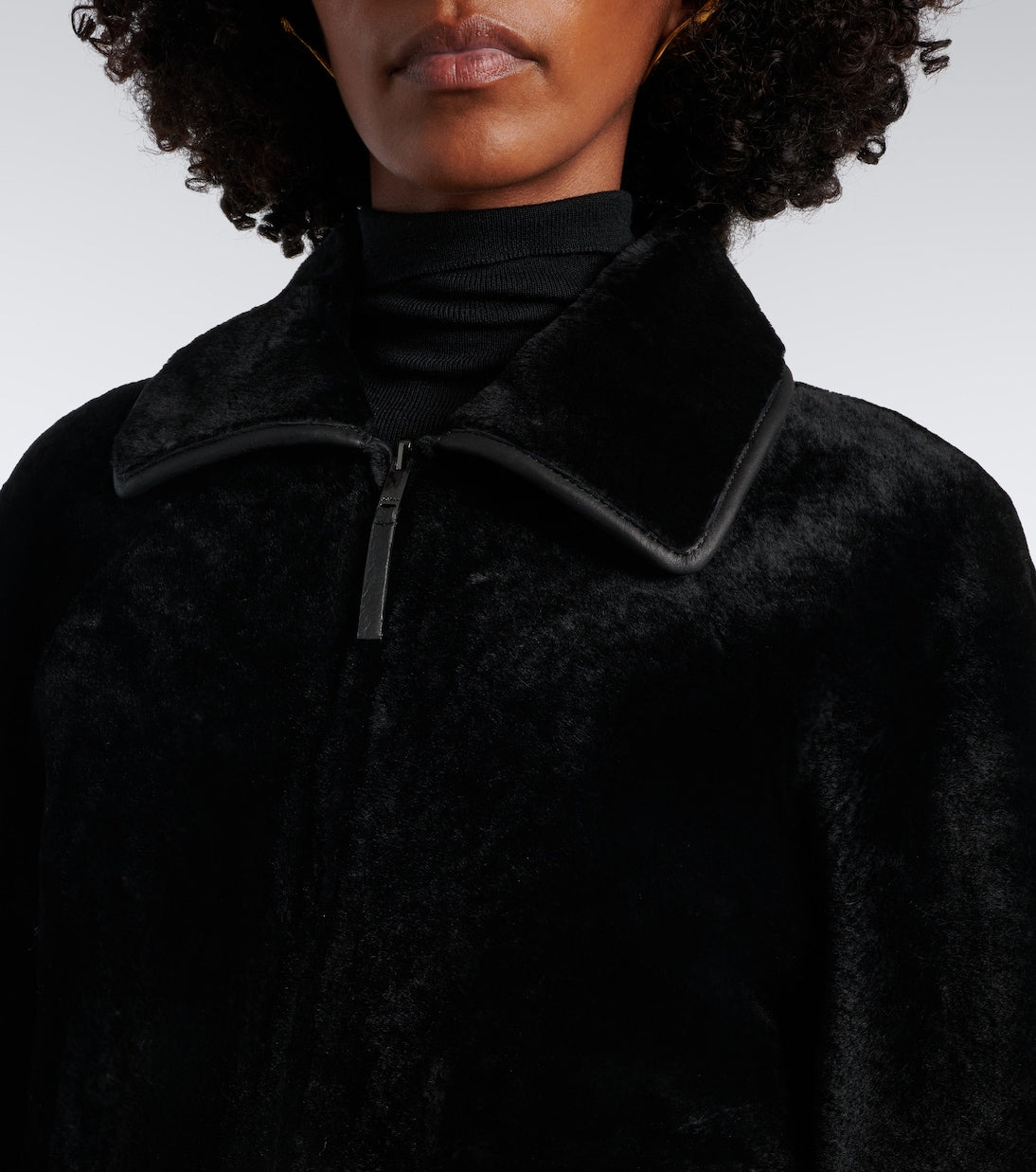 Joseph - Kyro reversible shearling and leather jacket
