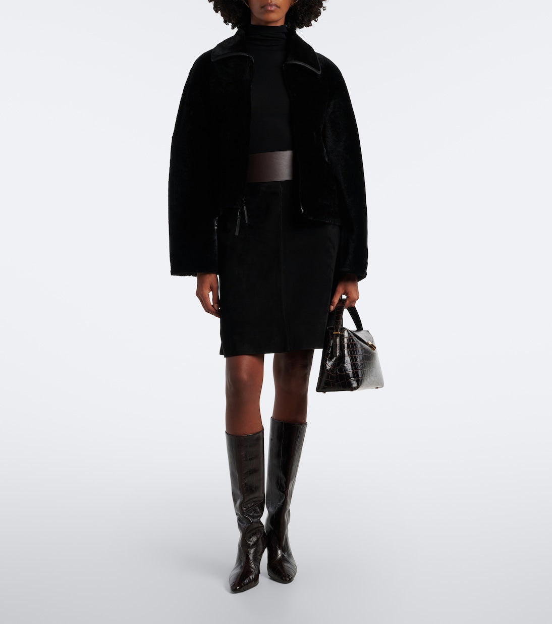 Joseph - Kyro reversible shearling and leather jacket