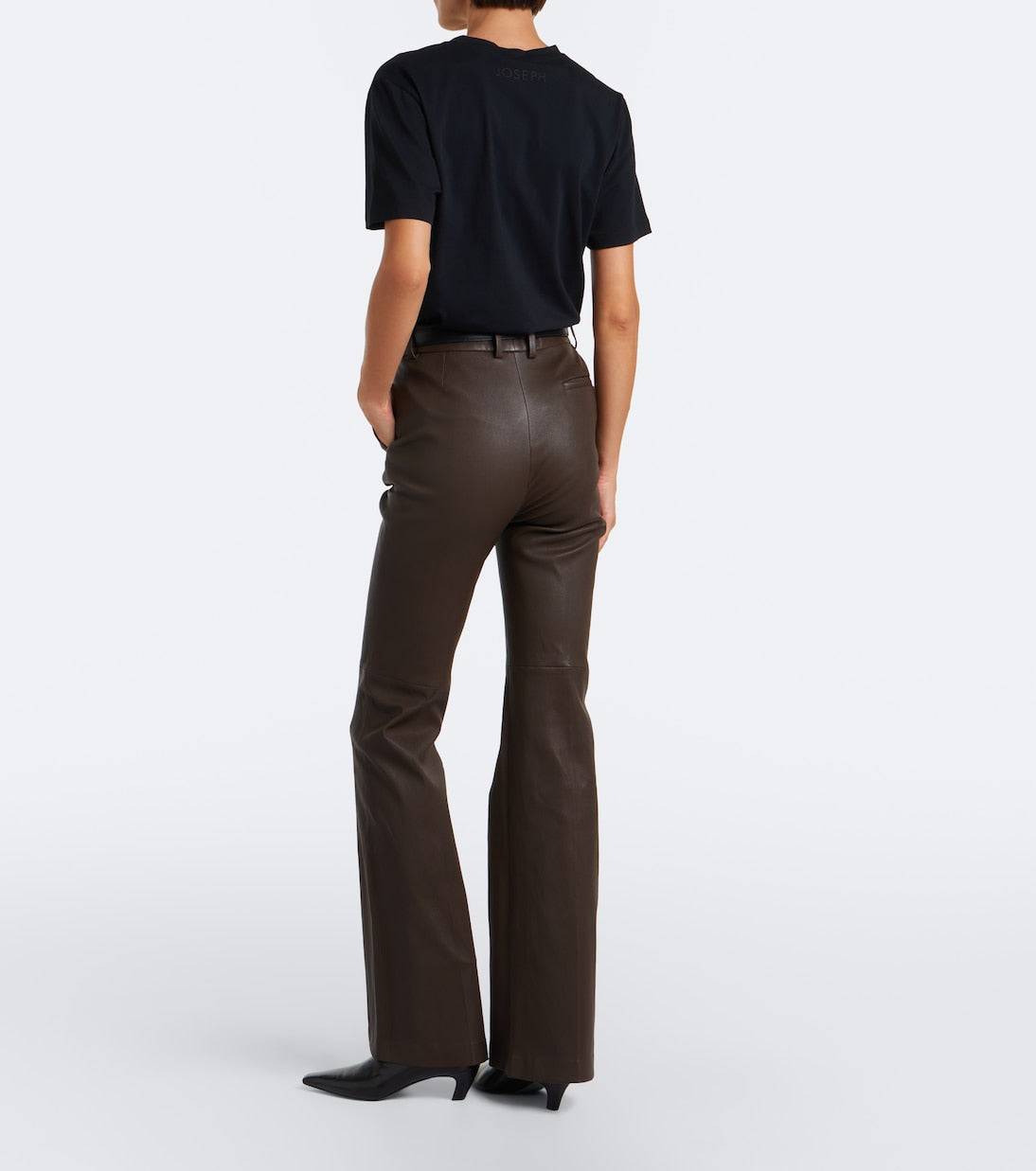 Joseph - Tarifa leather flared pants