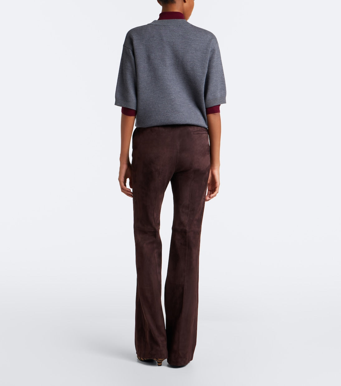 Joseph - Tafira suede flared pants
