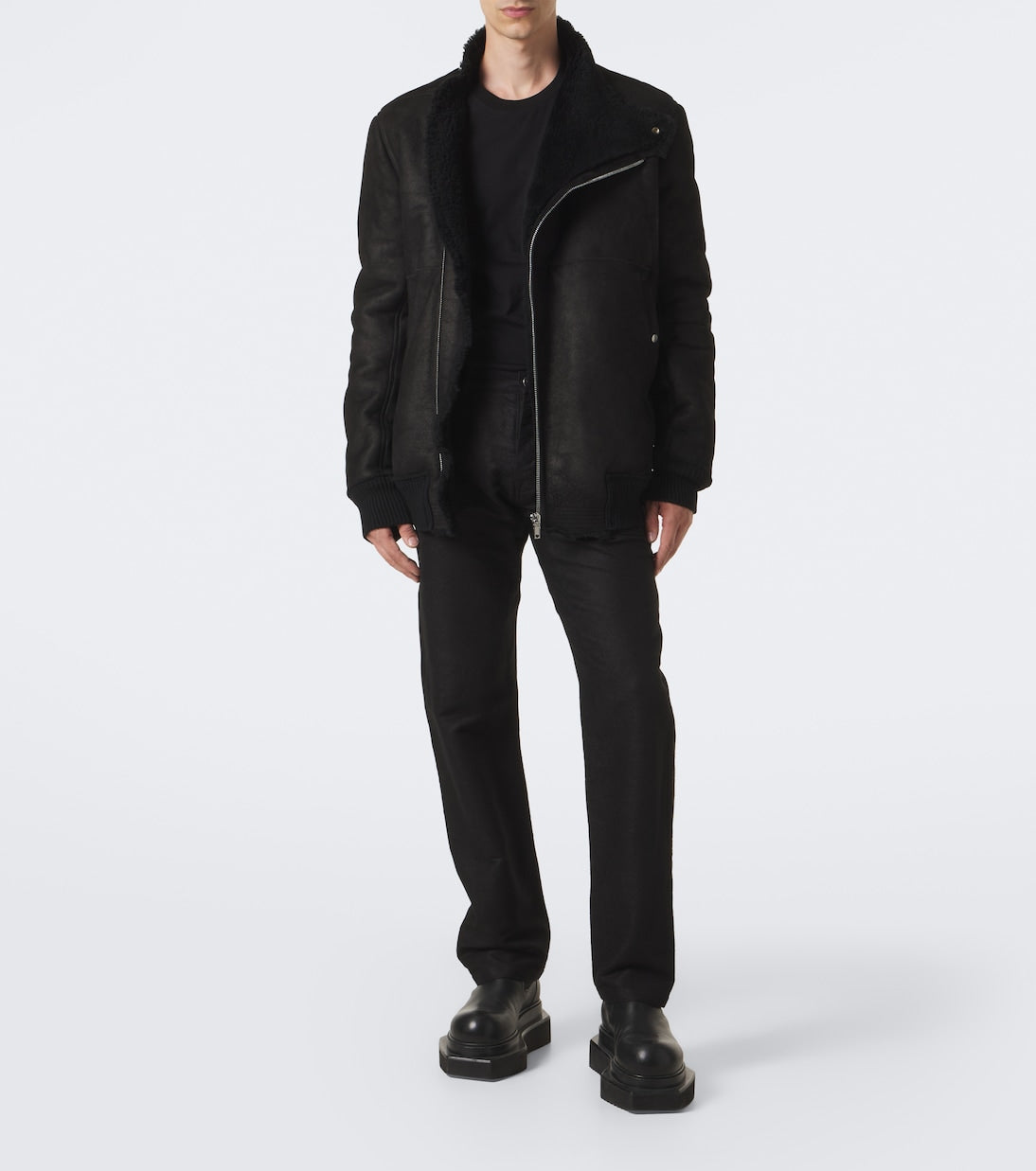 Rick Owens - Hollywood Flight leather jacket