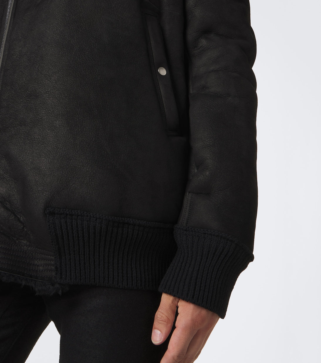 Rick Owens - Hollywood Flight leather jacket