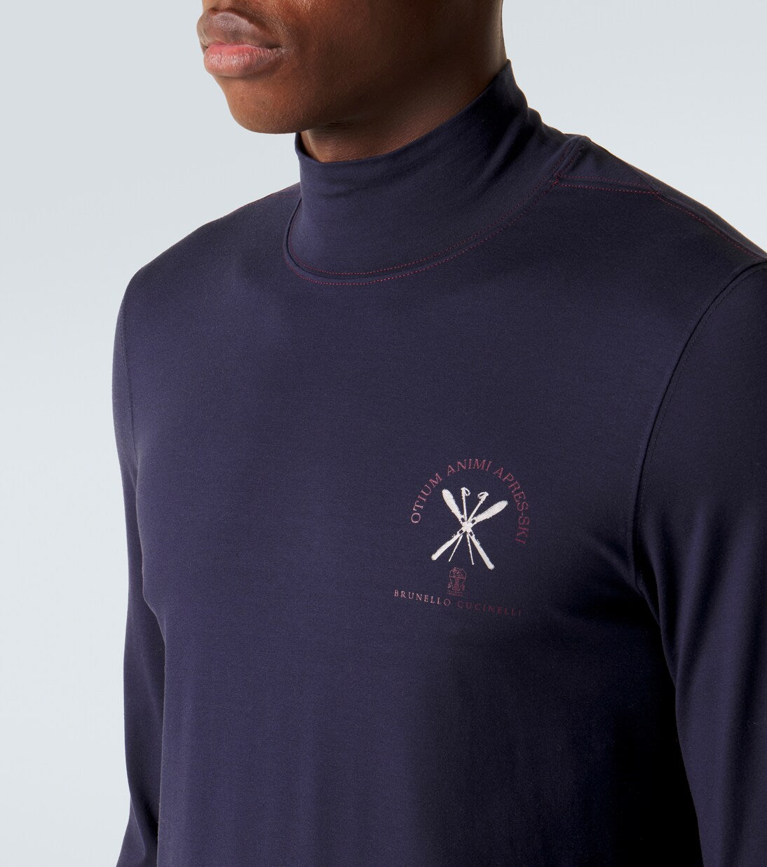 Brunello Cucinelli - Silk ski sweatshirt