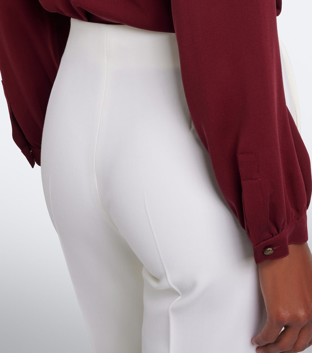 Max Mara - Wool-blend straight pants