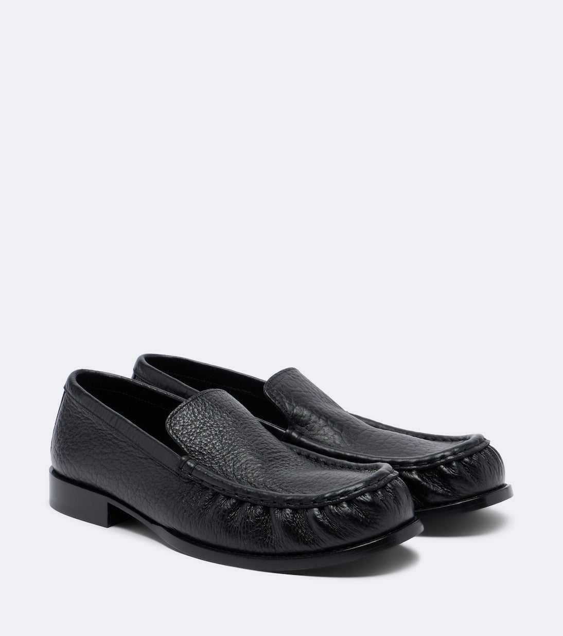 Dries Van Noten - Leather loafers