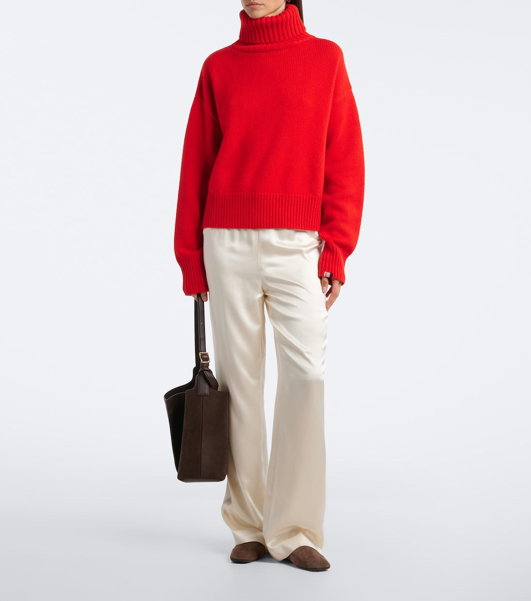 Extreme Cashmere - N°434 Crop Xtra cashmere turtleneck sweater