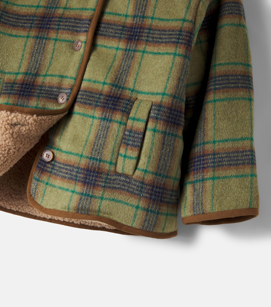 Bonton - Pierrot plaid jacket