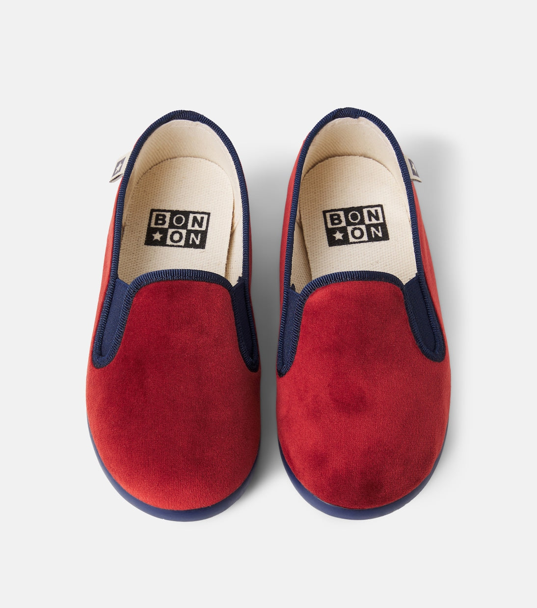 Bonton - John velvet slippers