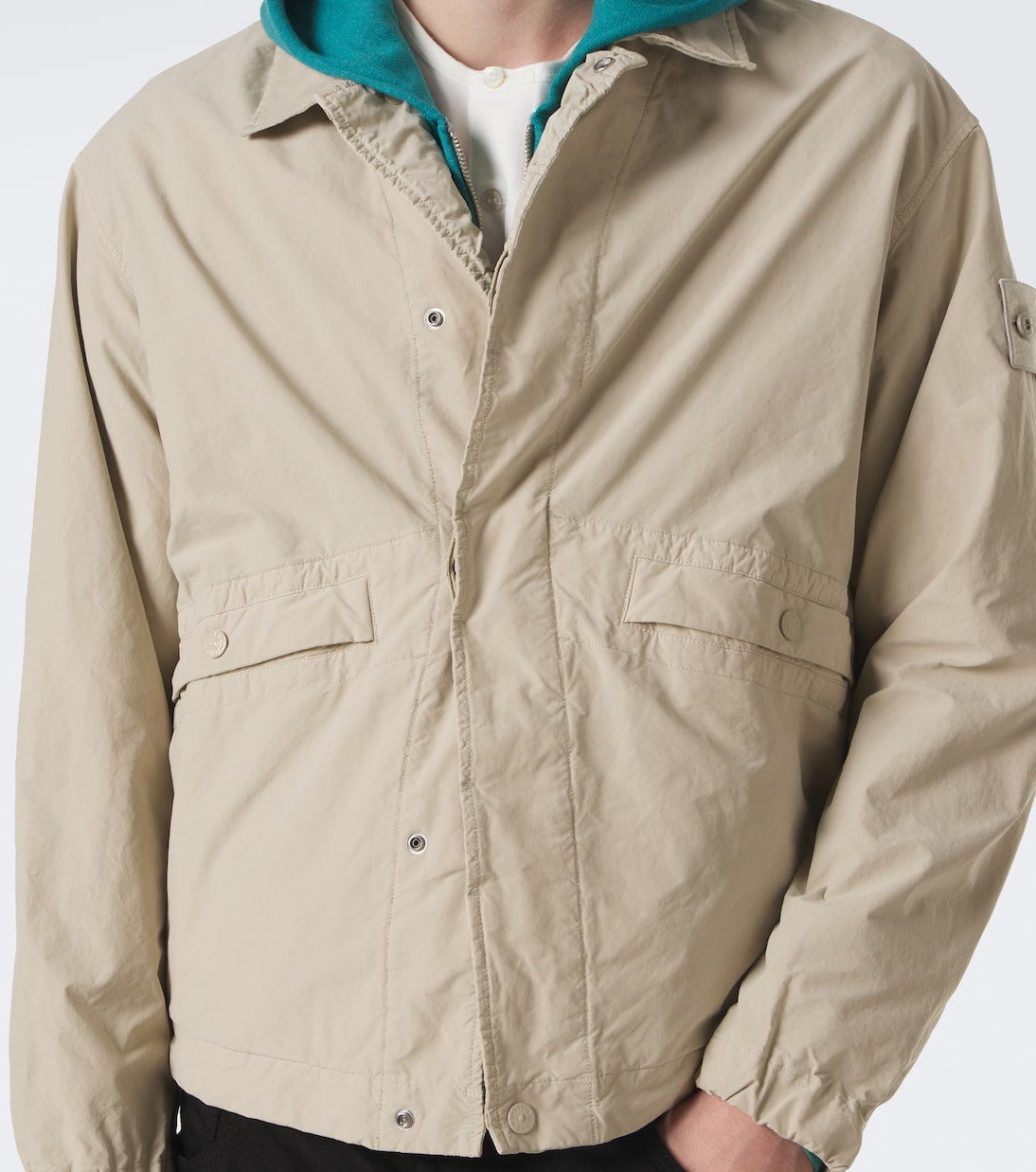 Stone Island - Compass technical blouson jacket
