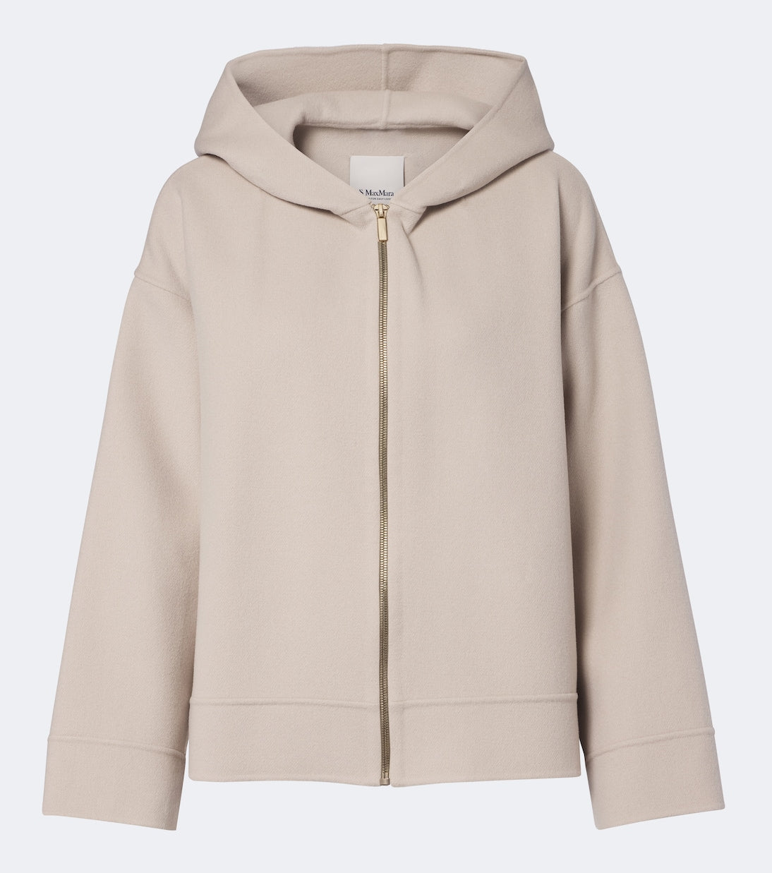 'S Max Mara - Hooded virgin wool jacket