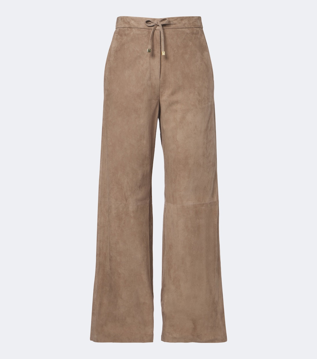 'S Max Mara - Suede wide-leg pants