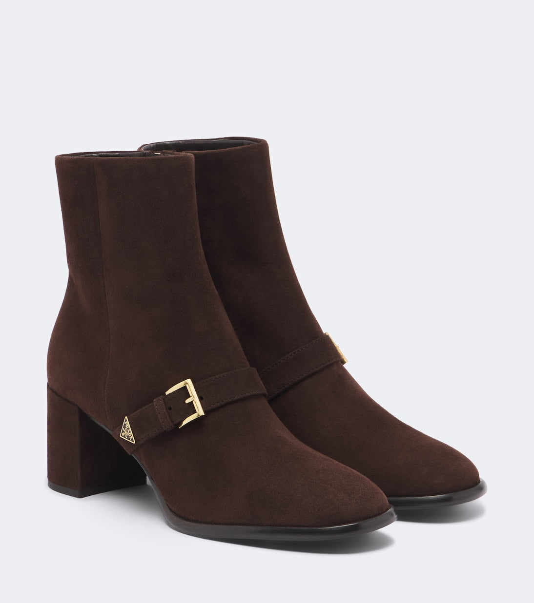 Prada - Suede ankle boots