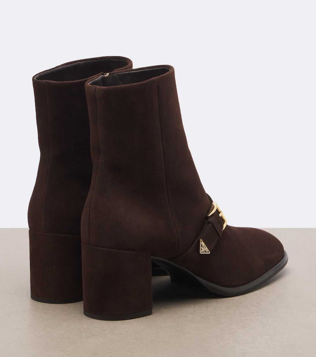 Prada - Suede ankle boots