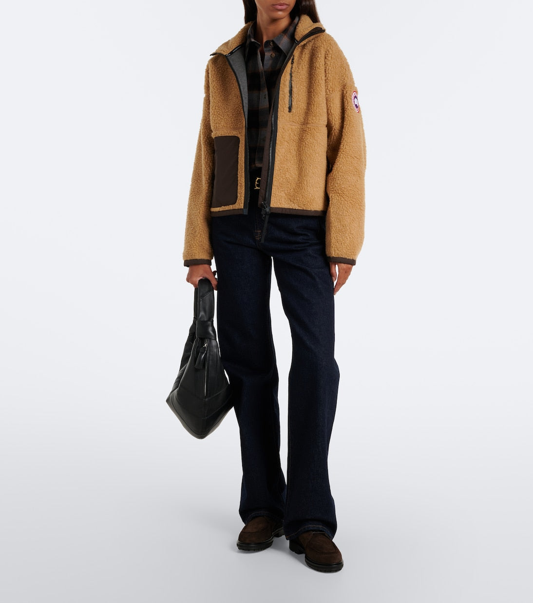 Canada Goose - Simcoe wool-blend fleece jacket