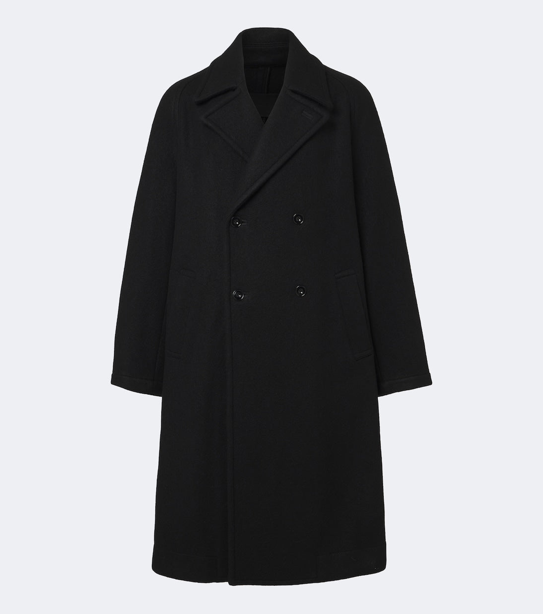Lemaire - Double-breasted wool and alpaca coat