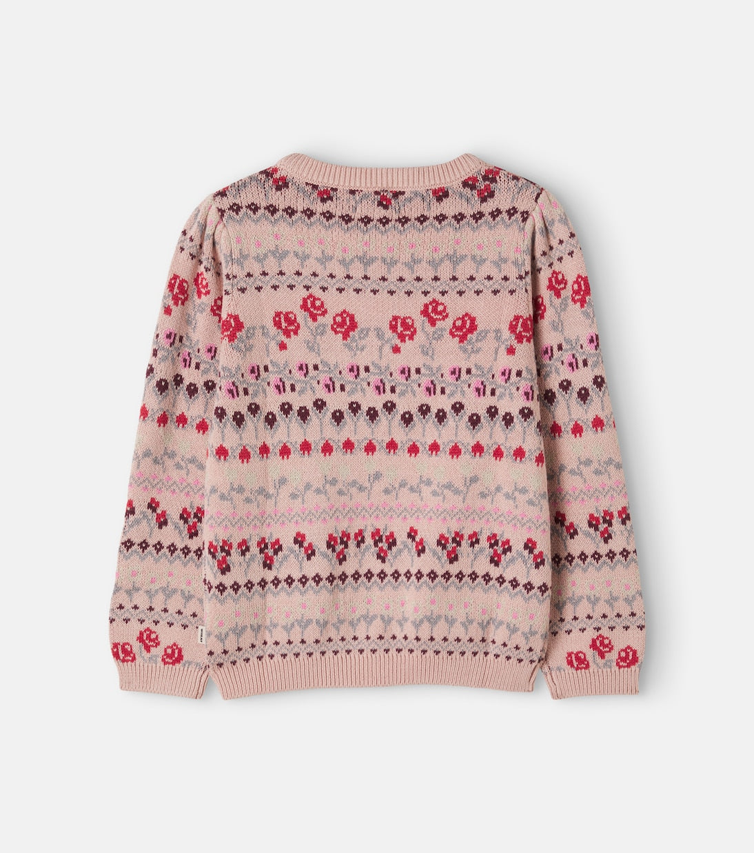 Wheat - Mikmak jacquard cotton sweater
