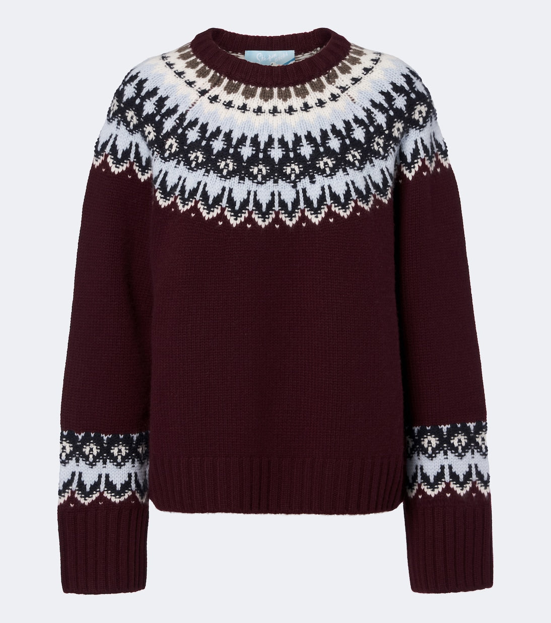 Arch4 - Moriond Fair Isle cashmere sweater