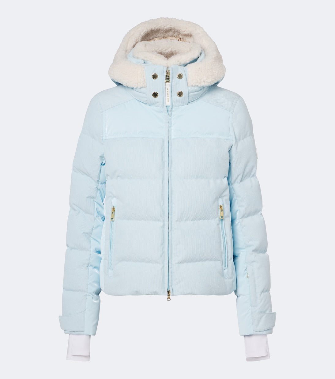 Bogner - Minud shearling-trimmed down ski jacket