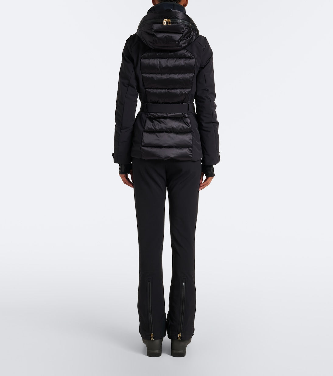 Bogner - Elva hooded belted ski jacket