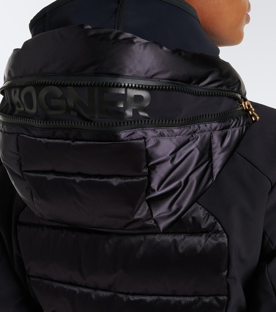 Bogner - Elva hooded belted ski jacket
