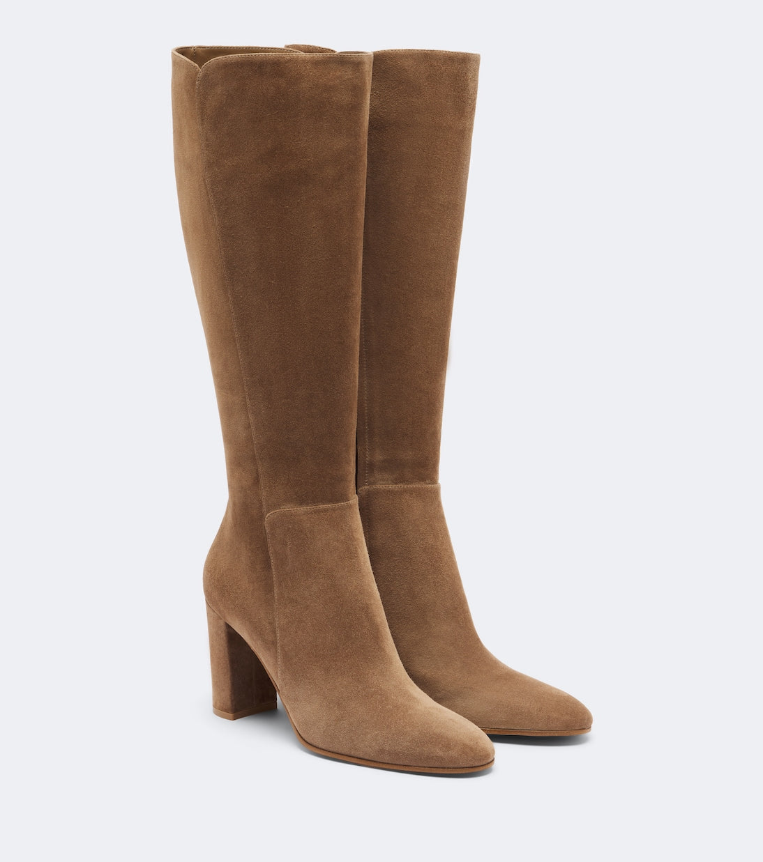 Gianvito Rossi - Suede knee-high boots