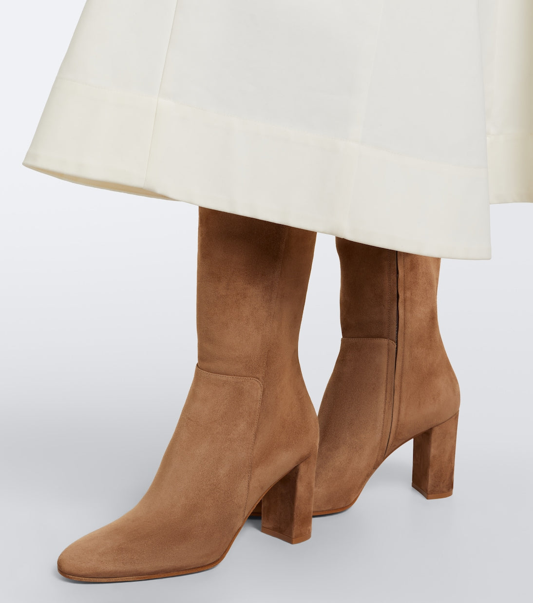 Gianvito Rossi - Suede knee-high boots