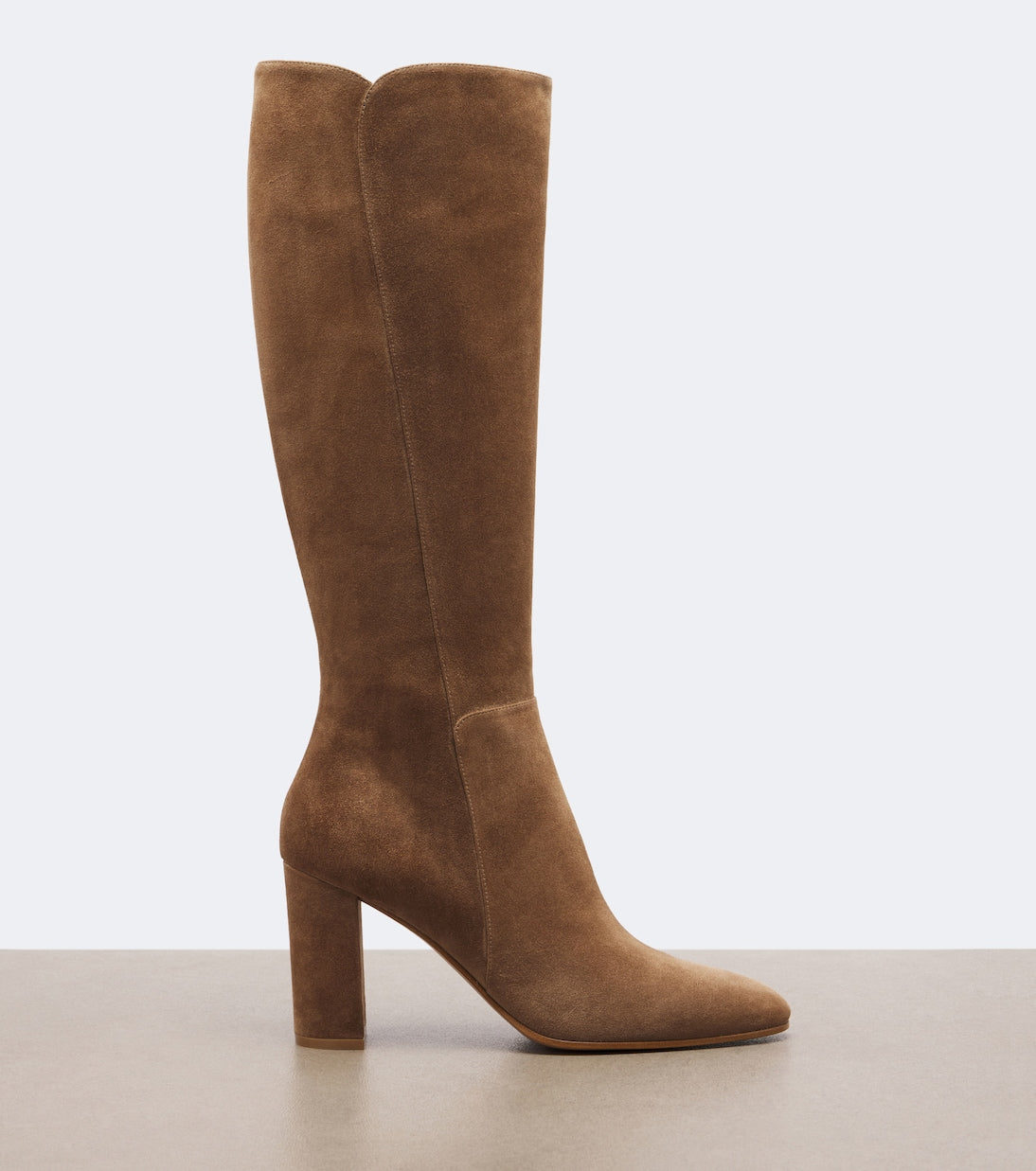 Gianvito Rossi - Suede knee-high boots