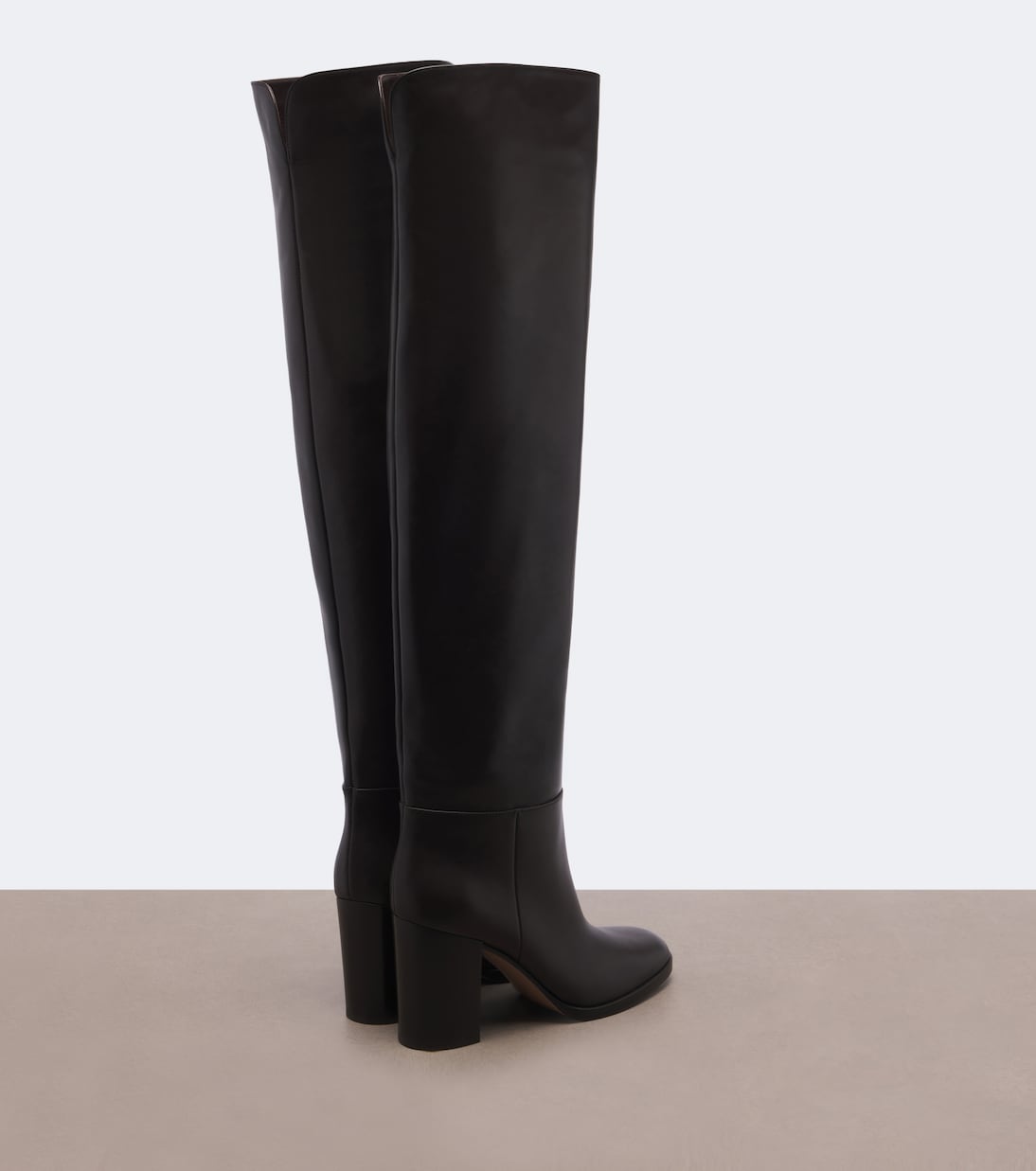 Gianvito Rossi - Leather over-the-knee boots