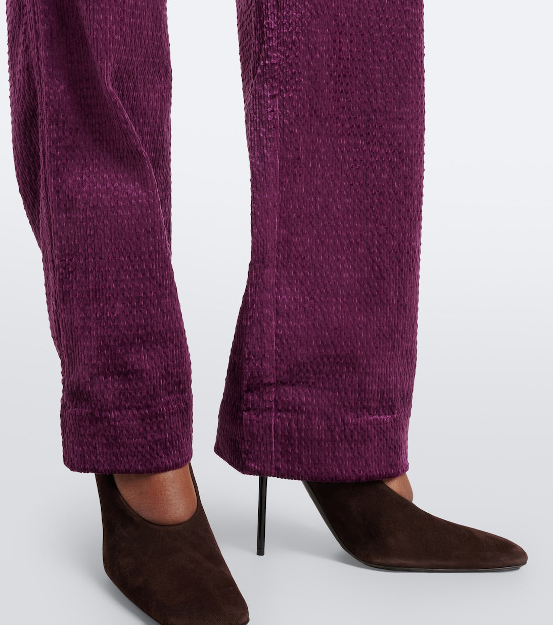 Christopher Esber - Ava cotton-blend corduroy straight pants