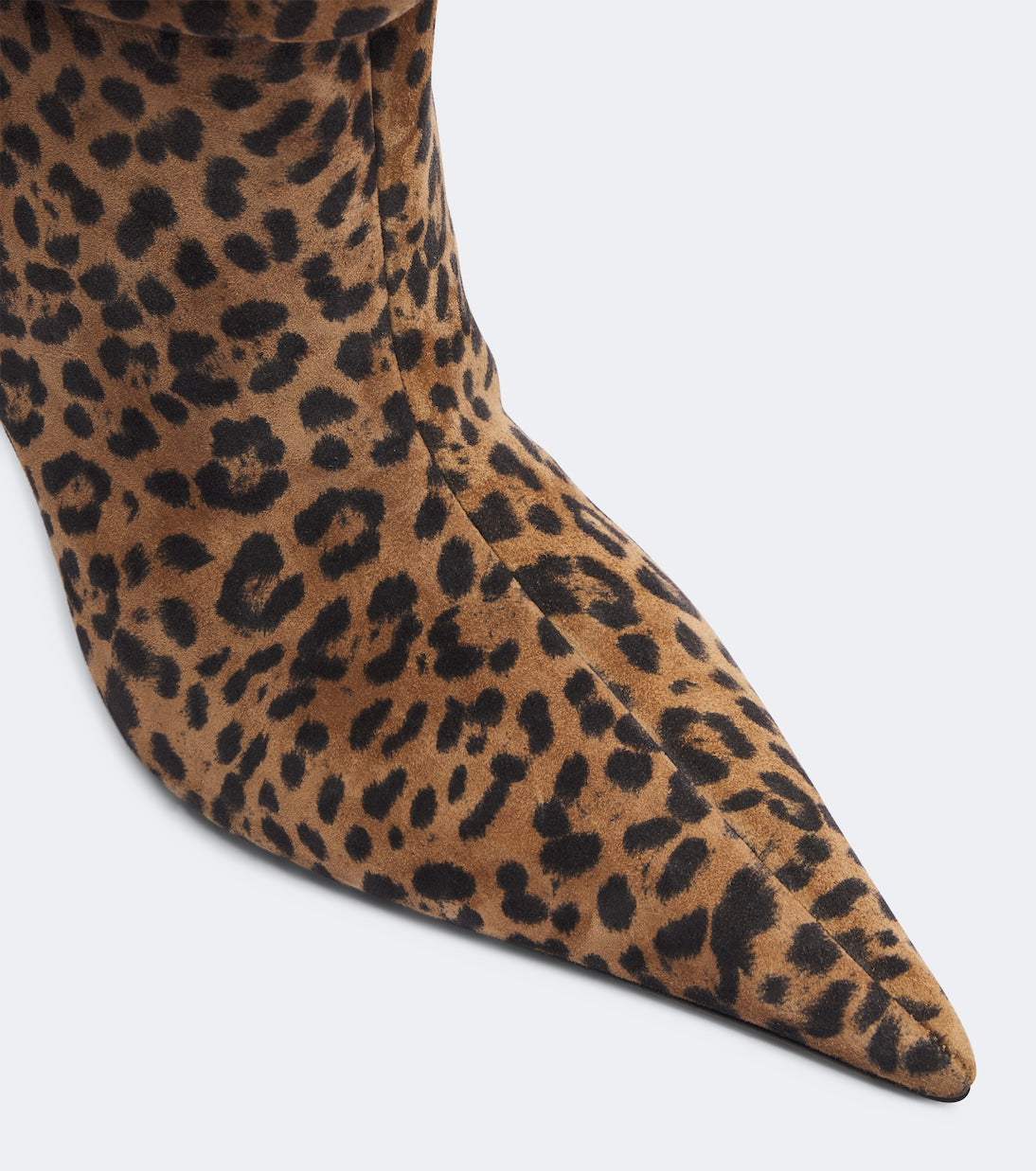 Amina Muaddi - Anok leopard-print suede knee-high boots