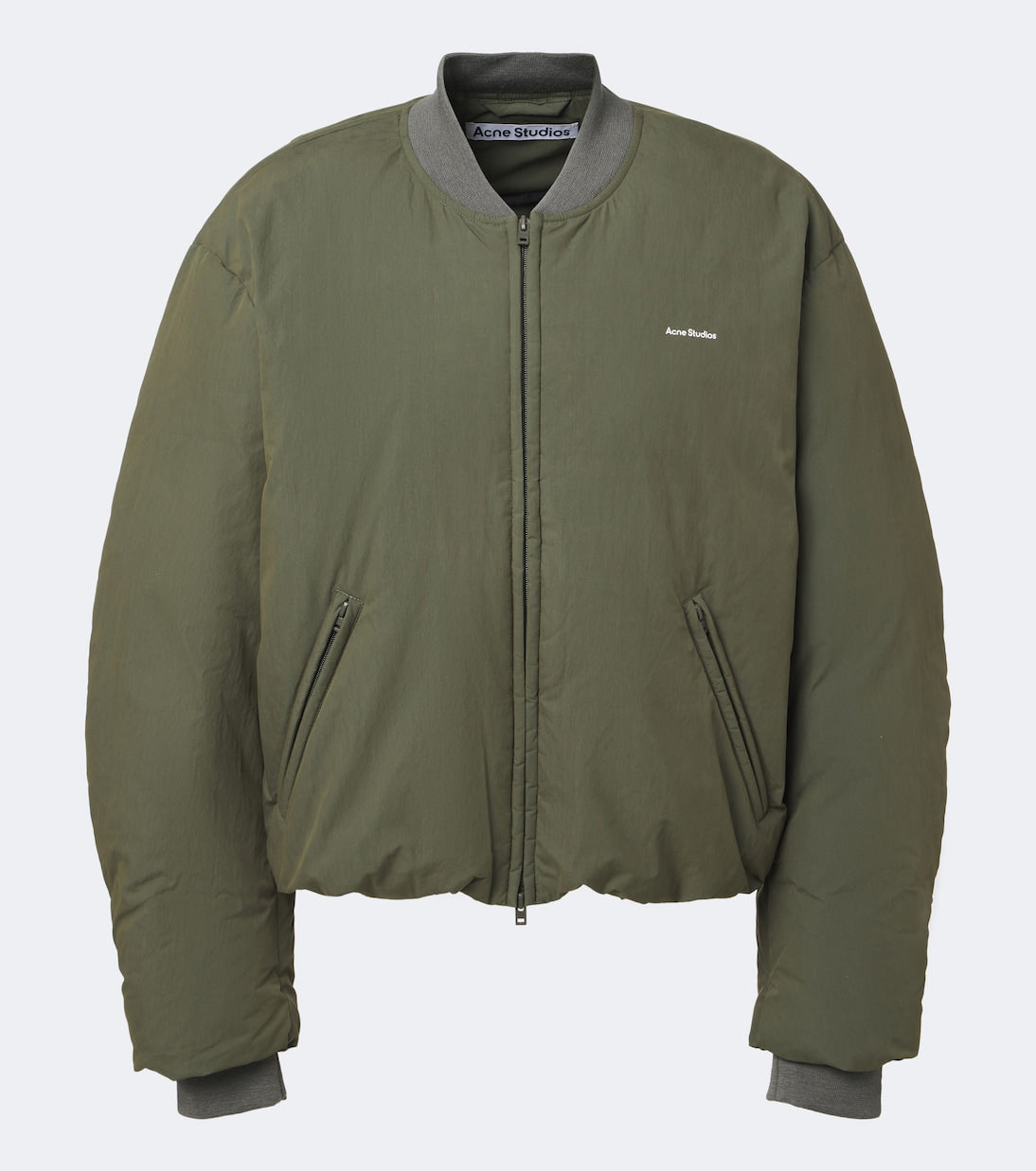 Acne Studios - Cotton-blend poplin down bomber jacket