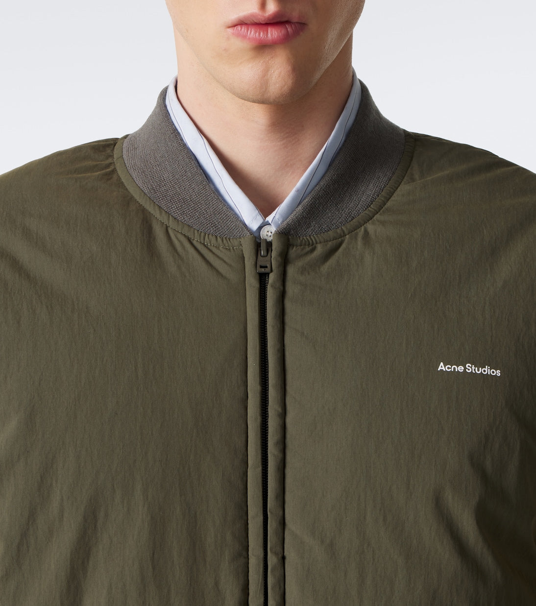 Acne Studios - Cotton-blend poplin down bomber jacket
