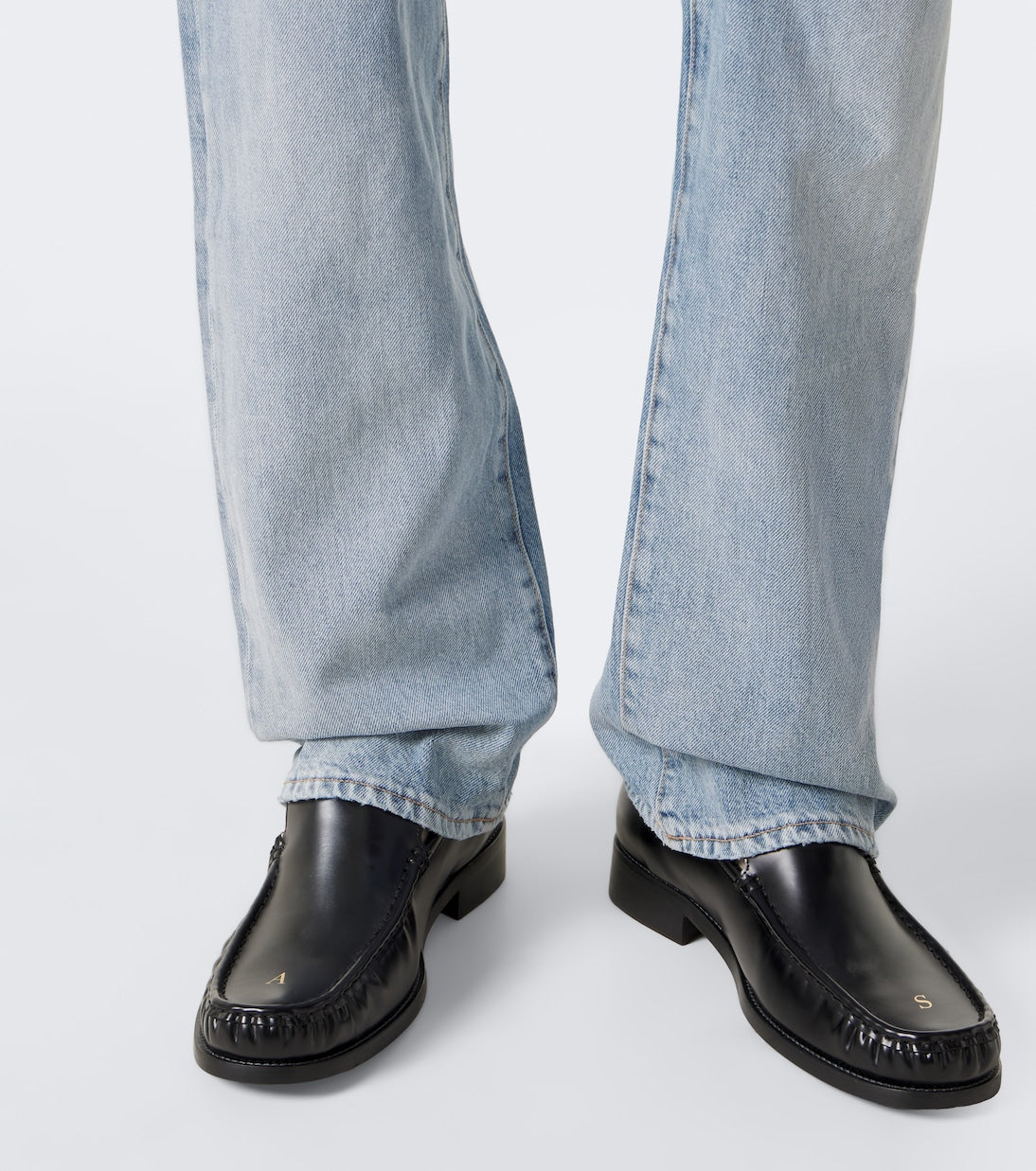 Acne Studios - 1996 distressed straight jeans
