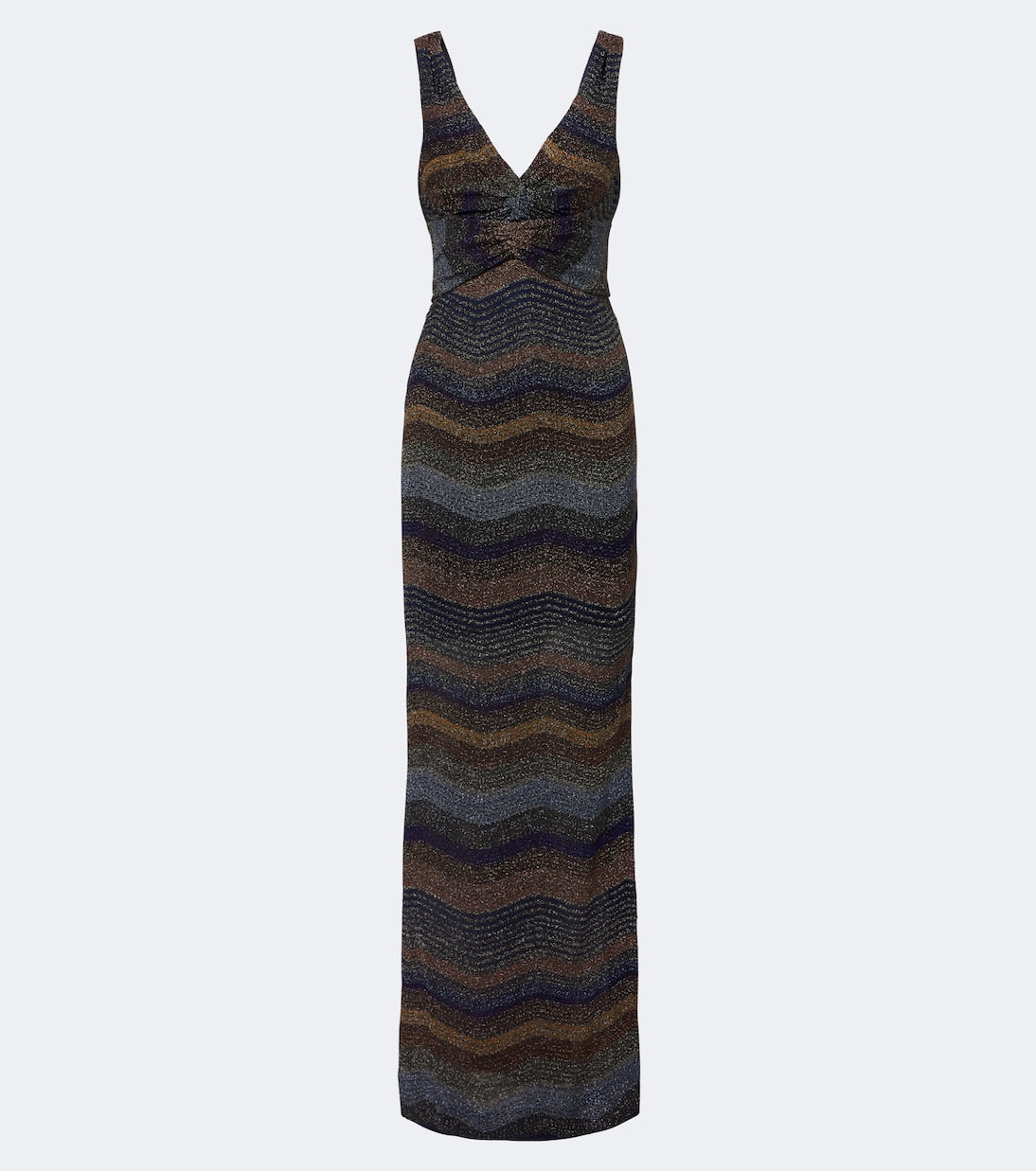 Missoni - Wave lamé gown