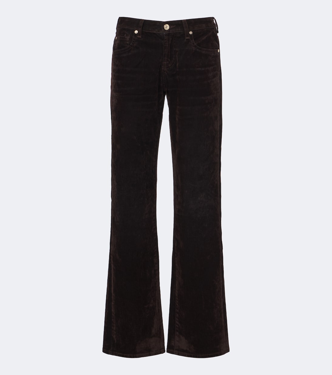7 For All Mankind - Low-rise straight jeans