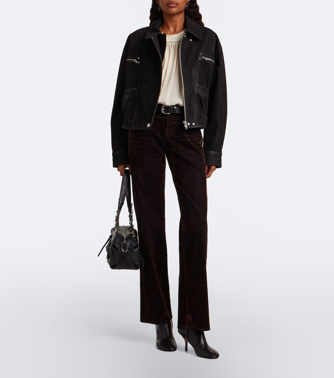 7 For All Mankind - Low-rise straight jeans