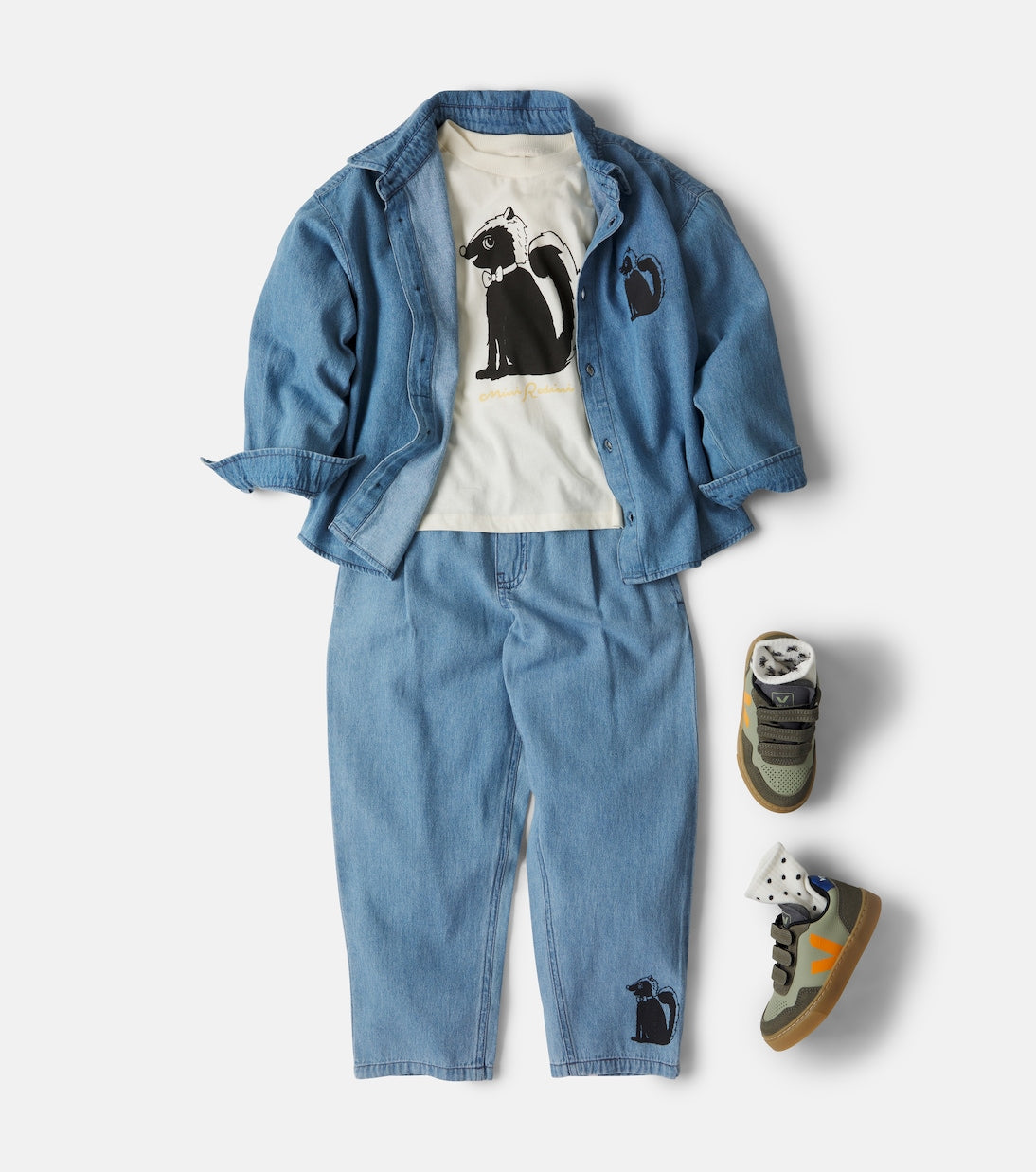 Mini Rodini - Printed cotton T-shirt