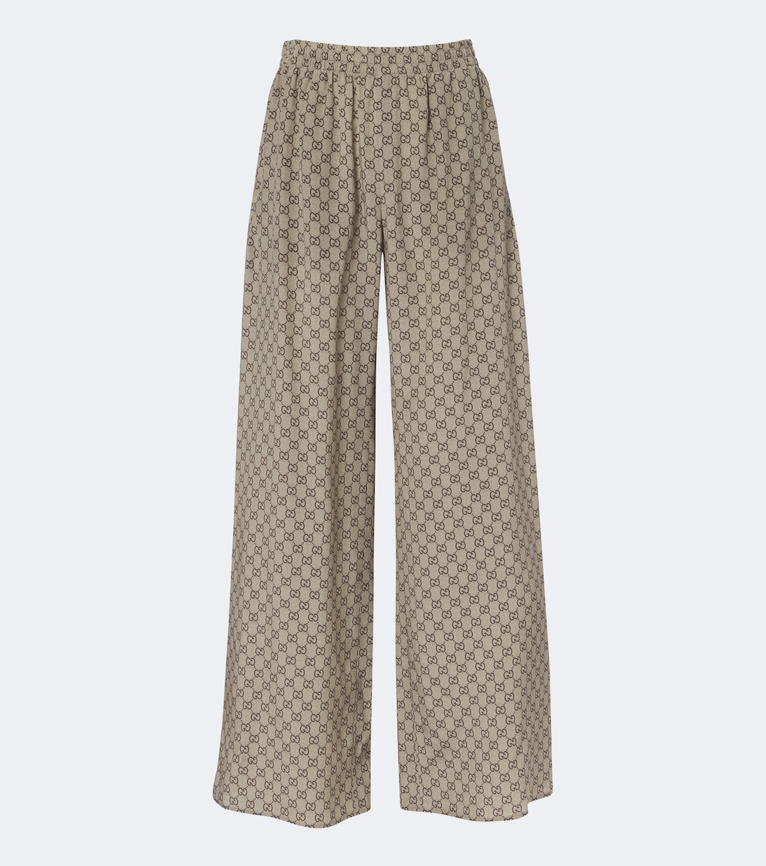 Gucci - GG silk crêpe de chine palazzo pants